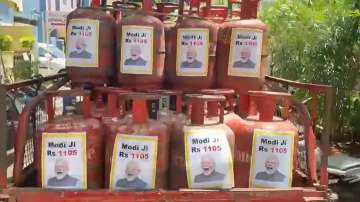 The TRS took the jibe at the Prime Minister over the massive hike in the price of cooking gas during the last eight years.

