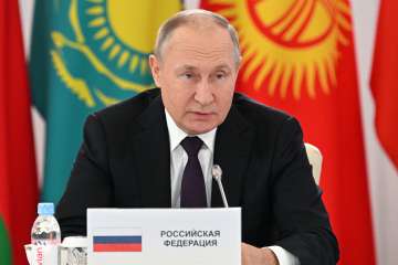 Putin was speaking at a press conference in Kazakh capital Astana.