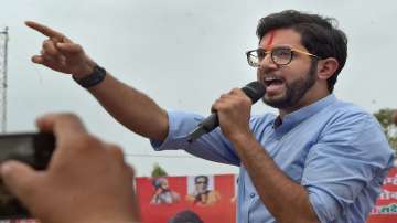 Shiv Sena leader Aaditya Thackeray 