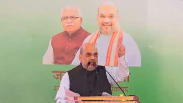 Home Minister Amit Shah addresses Jan Utthan Rally in Faridabad