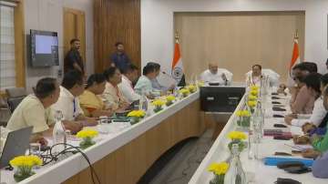 Union Home Minister Amit Shah and BJP national president JP Nadda attended the BJP core committee meeting in Guwahati.