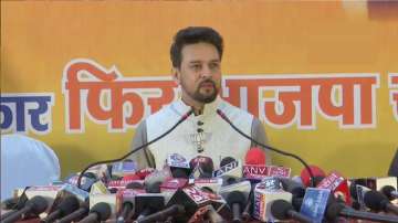 Union Minister Anurag Thakur lashes out at Arvind Kejriwal for his demand 