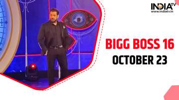 Bigg Boss 16 October 23 LIVE