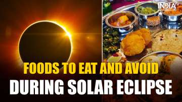 AVOID eating during surya grahan