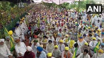 Farmers' protest for their demands continues in Punjab
