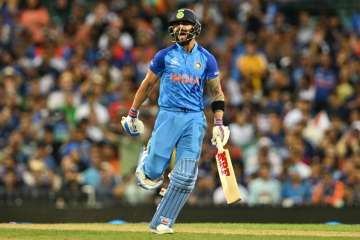 Kohli smashed his 2nd consecutive 50 of the tournament.