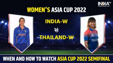 IND-W vs THA-W Asia Cup 2022