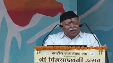 Rashtriya Swayamsevak Sangh (RSS) chief Mohan Bhagwat