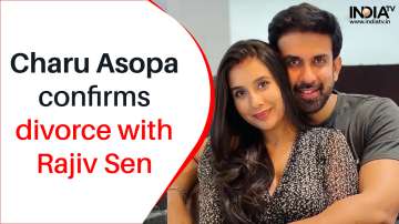 Charu Asopa confirms divorce with Rajiv Sen
