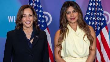 Priyanka Chopra Jonas and US VP Kamala Harris