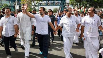 Congress leader Rahul Gandhi during Bharat Jodo Yatra