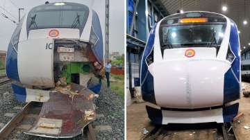 Vande Bharat, Vande Bharat Express, Vande Bharat Damaged, Vande Bharat accident, IRCTC, Indian Railw