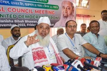 AIUDF chief Badruddin Ajmal