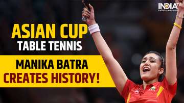 Manika Batra creates history