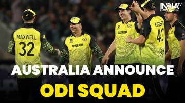 Australia name ODI squad for series against England.