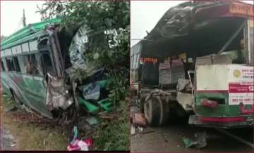 Jammu and Kashmir: Two buses collided in Samba district