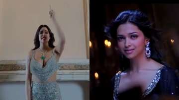 Janhvi Kapoor recreates Deepika's iconic scene