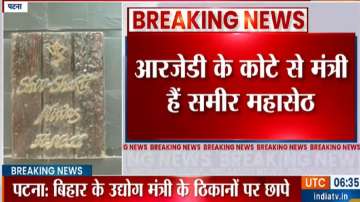 Bihar industries minister raid, Sameer Mahaseth, Bihar news