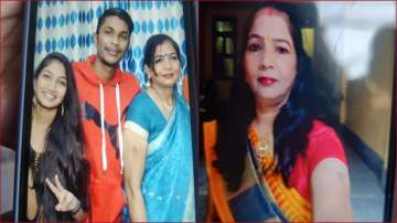 Accused Keshav along with his sister and mother 