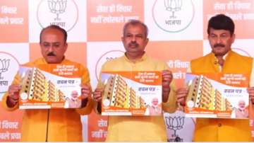 MCD Election 2022: BJP releases 'Wachan Patra' in Delhi