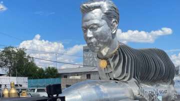 Elon Musk's statue