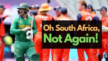 South Africa lost to Netherlands by 13 runs.