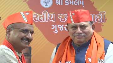 Himanshu Vyas joins BJP, hours after resigning from the Congress party's primary membership