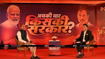 Himachal Pradesh Chief Minister Jairam Thakur on India TV conclave