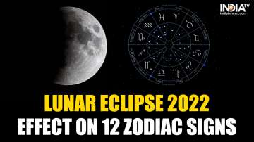  Effect of Lunar Eclipse 2022 on the 12 zodiac signs 