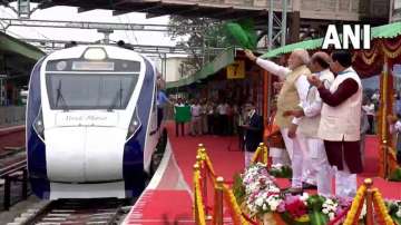 PM Modi flags off  Chennai-Mysuru Vande Bharat Express.