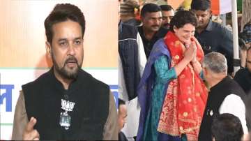 Thakur targets Priyanka as she campaigns in Himachal