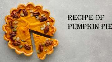 Check out recipe of pumpkin pie