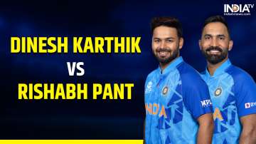 Karthik vs Pant
