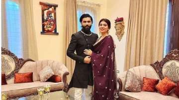 Rivaba Jadeja with Ravindra Jadeja