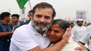 Rohith Vemula's mother joins Rahul Gandhi