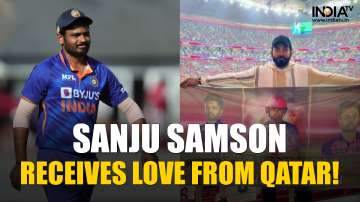 Sanju Samson receives love from Qatar