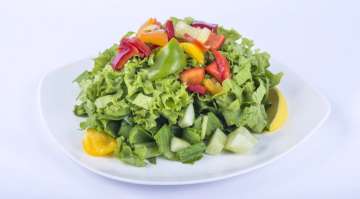 A bowl of green leafy vegetables