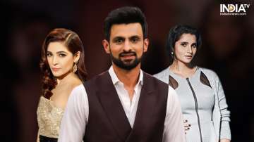 Ayesha Omar, Shoaib Malik and Sania Mirza