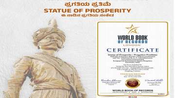 The statue is named in 'World Book of Records' .