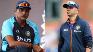 Ravi Shastri (Left) & Rahul Dravid (Right) | File Photos