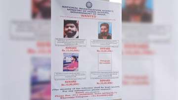 The probe agency has already announced a cash reward of Rs 10 lakh for each of the four militants.