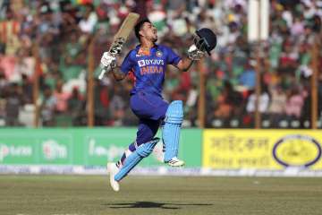 Less than a week back, Kishan slammed 200 vs Bangladesh in the 3rd and final ODI.