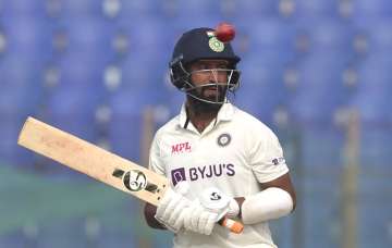 Cheteshwar Pujara in action