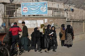 Taliban is curbing women's rights.