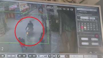 Video grab of Delhi acid attack
