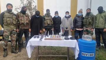 Hizbul Mujahideen terrorist associates arrested in Kupwara