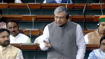 Ashwini speaks in Lok Sabha