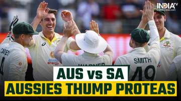 Australia thump South Africa inside two days in Brisbane