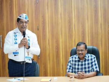 Arvind Kejriwal was addressing the newly elected councillors