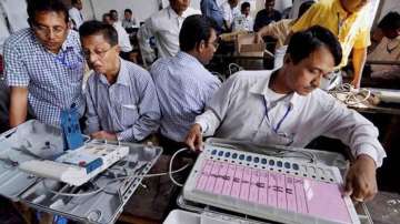 The counting of votes is underway